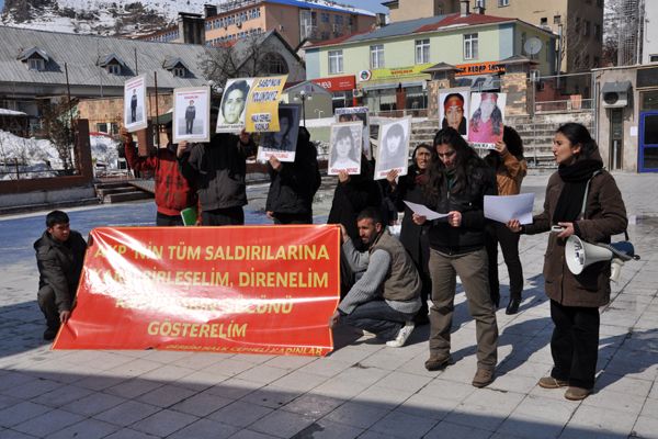 Kadınlar Tunceli’de 8 Mart için biraraya geldi galerisi resim 3