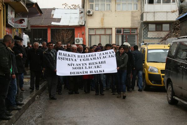 Sivas Davasının Zaman Aşımı Protesto Edildi galerisi resim 2