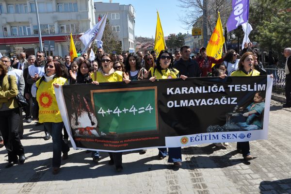 Tunceli’de 4+4+4 Protestosu galerisi resim 3