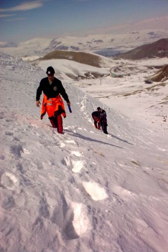 “Çığ ve Çığda Arama Kurtarma Eğitimi” Aldı galerisi resim 1