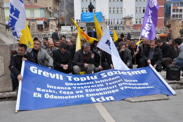 Sendika Yasa Tasarısı Protesto Edildi galerisi resim 2