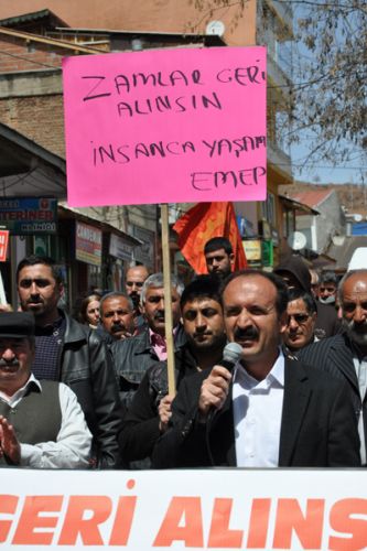 Tunceli’de AKP’ye Zam Protestosu galerisi resim 3