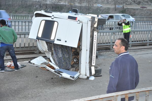 Tunceli’de Trafik Kazası:4 Yaralı galerisi resim 1