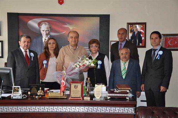 İl Sosyal Güvenlik Kurumundan Rektör’e Ziyaret galerisi resim 2