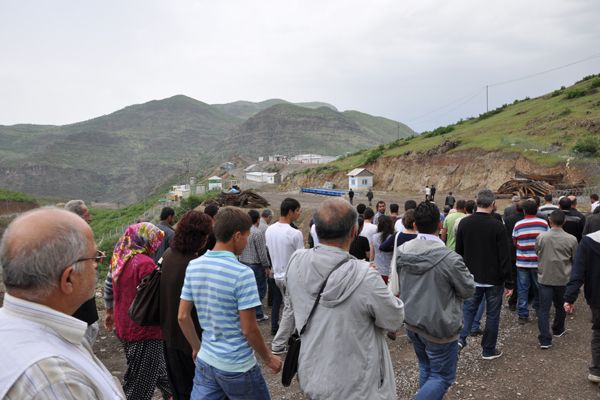 Baraj Şantiyesinde Eylem Yaptı galerisi resim 4