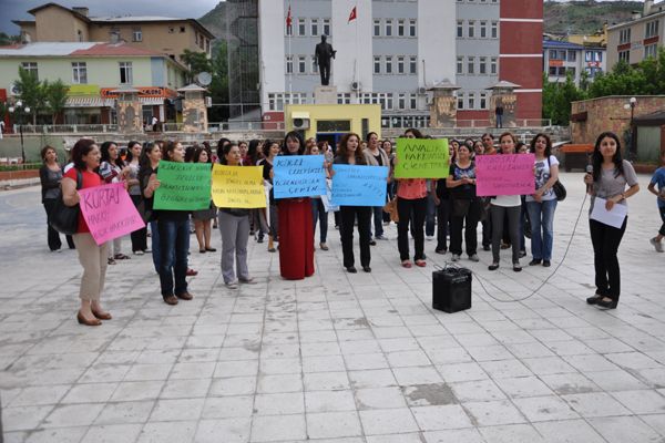 Tunceli’de Kürtaj Tepkisi! galerisi resim 3