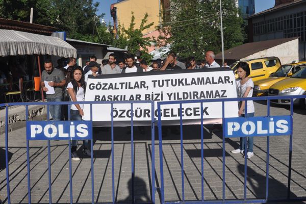 Tunceli’de gözaltılar protesto edildi galerisi resim 1