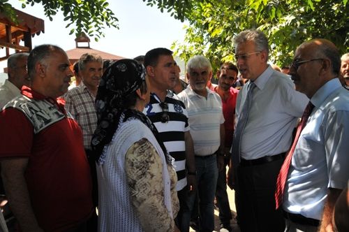 Cemevinde taziye ziyareti galerisi resim 1