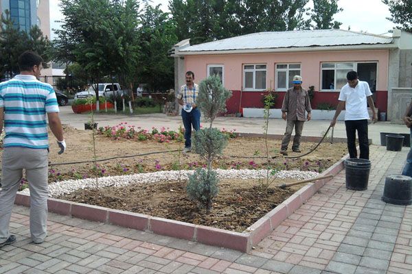 Valilik Bahçesinde Peyzaj Çalışmaları Tamamlandı galerisi resim 4