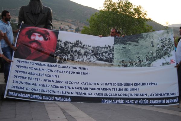 Tunceli Dersim olayları anıldı galerisi resim 1