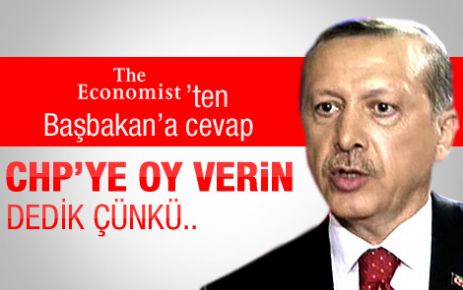 Economist dergisinden Erdoğan'a yanıt