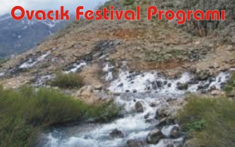 11. MUNZUR KÜLTÜR VE DOĞA FESTİVALİ OVACIK PROGRAMI