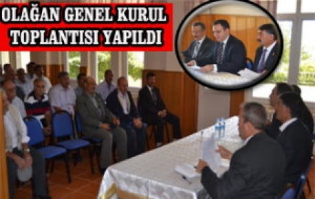 ÇEMİŞGEZEK’TE GENEL KURUL TOPLANTISI