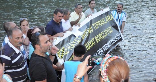 Tunceli'de 5 Bin Kişilik Munzur Protestosu