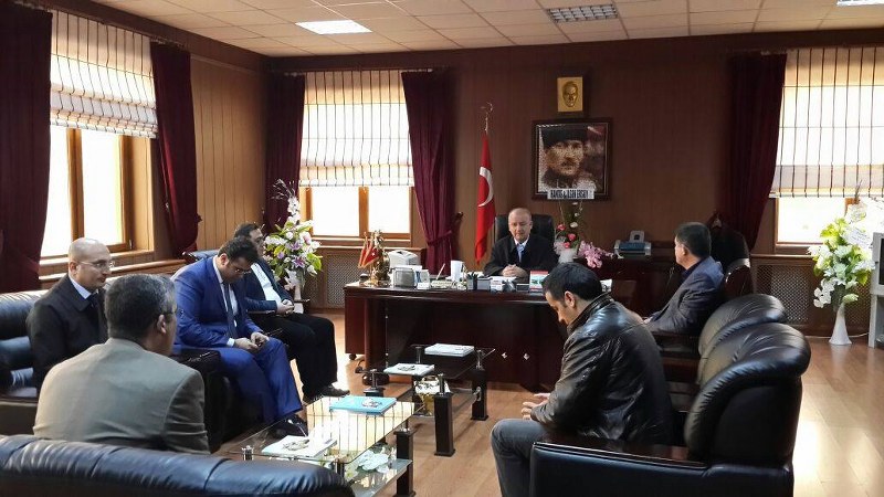 Rektör Boztuğ, yeni kampus alanı için Çemişgezek’i ziyaret etti