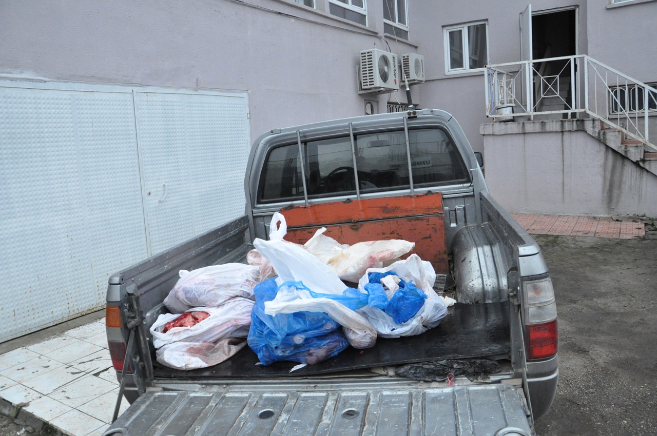 Dağ Keçisi avlayan 5 kişi yakalandı