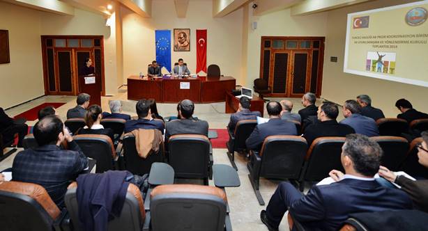 AB Uyum Danışma Yönlendirme Kurulu toplantısı yapıldı