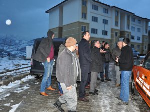 Eş Başkanlar  zarar gören vatandaşları ziyaret etti