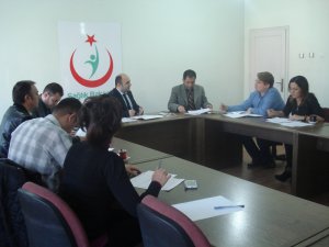 Halk Sağlığı Müdürlüğünde bebek ölümleri değerlendirme toplantısı