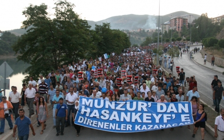 Tunceli’de Çevre Yürüyüşü