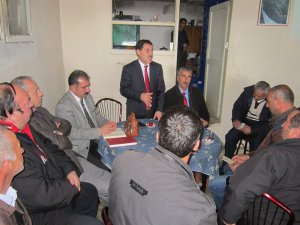 Tarım ve Hayvancılık İl Müdürü Kaya, çiftçilerle buluştu