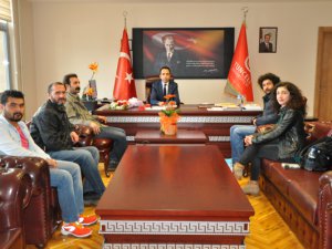 Rektör İpek, basın mensuplarını ağırladı