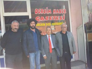 Gazeteci yazar Yavuz Donat, Gazetemizi ziyaret etti
