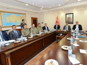 Genel seçim öncesi güvenlik ve değerlendirme toplantısı yapıldı