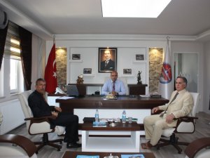 DMO Bölge Müdürü Özbek, Genel Sekreter Yıldırım’ı ziyaret etti