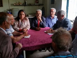 Kamer Genç’den Saniye Barut’a destek