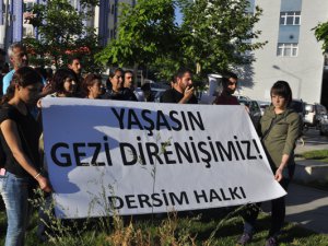 Dersim’de Gezi Direnişi yürüyüşü