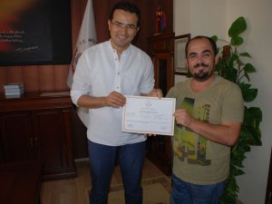 Vali Yardımcısı Serdar Arslantaş Engellilere Sertifika Verdi
