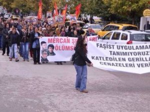 Dersim’de hayatını kaybedenler için Antalya’da yürüyüş