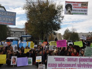 Dersim’de kadınlar şiddete karşı yürüdü