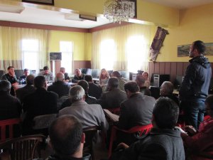 Hozat'ta muhtarlar toplantısı
