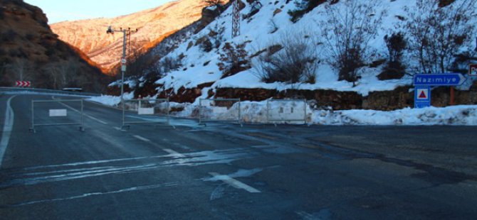 Dersim’de büyük kış operasyonu