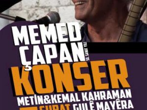 Memet Çapan konser verecek!