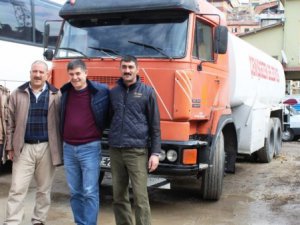 Çemişgezek Belediyesine su tankeri