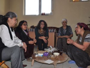 Eşbaşkan Altun EKO­-JİN’i ziyaret etti
