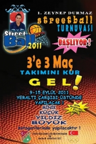1.Zeynep Durmaz Sokak Basketbol Turnuvası Başlıyor