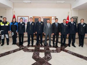 Emniyetten Valiliğe ziyaret