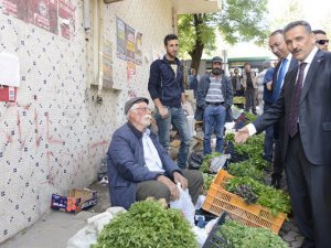 Vali Kaymak, esnaflara teşekkür etti