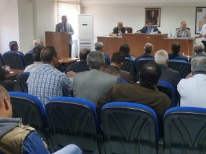Köylere hizmet götürme toplantısı yapıldı