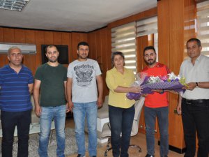 Dersimspor Kulübü EşBaşkanları ziyaret etti