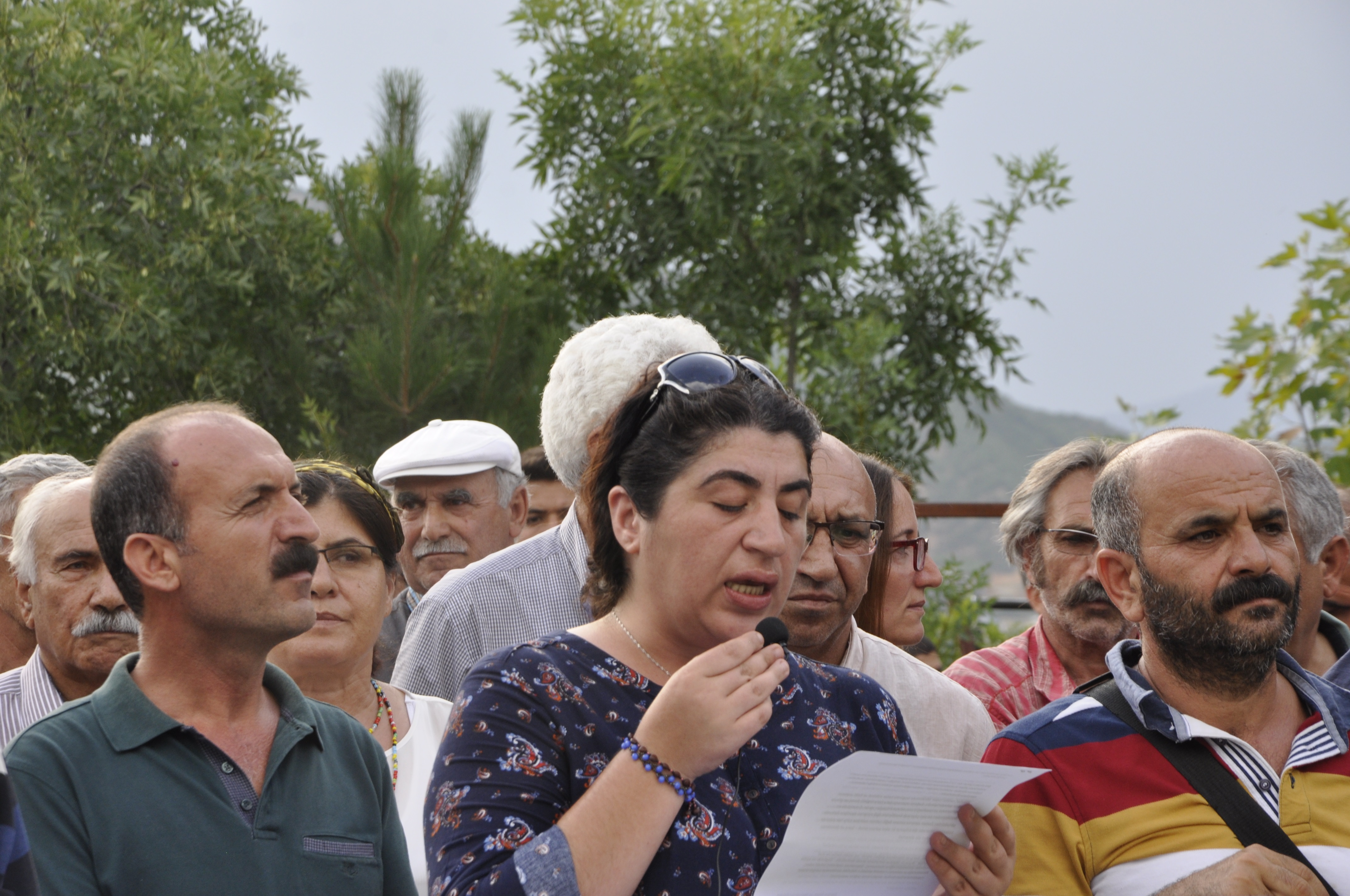 Dersim’de Darbe protesto edildi