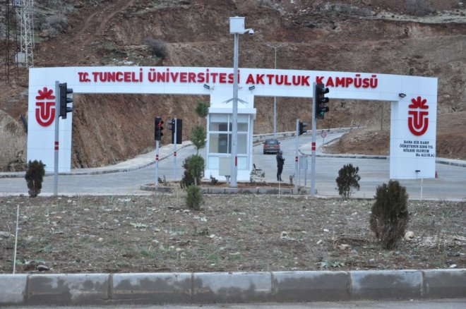 Tunceli Üniversitesi’nde FETÖ Operasyonu