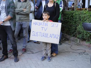 Dersimliler, Televizyonların Karartılmasını Protesto Etti