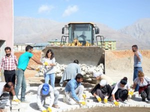 Munzur Baba Cemevi'nde Çevre Düzenleme Çalışmaları Başladı