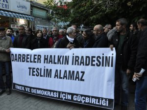 HDP Milletvekillerin tutuklanması protesto edildi