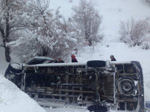 Dersim'de trafik kazası: 10 yaralı